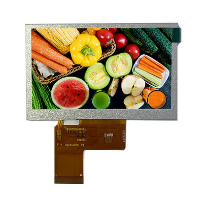 Quality RGB 480x272 Tft Lcd Display ILI6485A Driver 350 Bright Tft Lcd Screen Module 40PIN factory