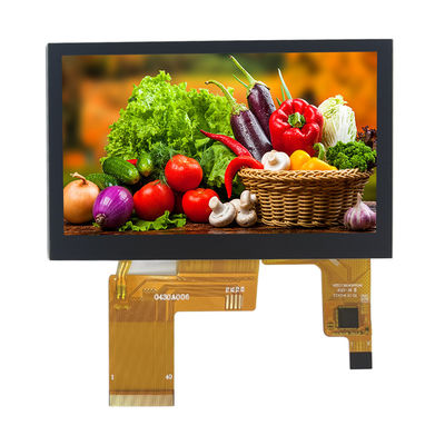 Goede prijs. Ips van 4.3inch 800x480 Capacitieve Touchscreen ST7262 350 Heldere de Vertoningsmodule van TFT Lcd online
