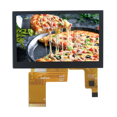 Quality 480x272 Parallel LCD Display ILI6485A Driver 4.3 Capacitive Touch Screen 40PIN RGB factory