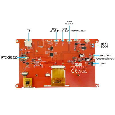 ESP32 Display System 1020*600 Pixel Resolution with ST7262 Driver and 5V Operating Voltage