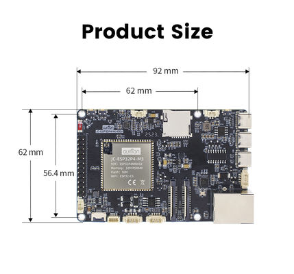 Quality JC-ESP32P4-M3-DEV Optimal Display Performance ESP32 Display Module in M Series with 5V Operating Voltage and CSI/DSI/USB2.0 Interface factory
