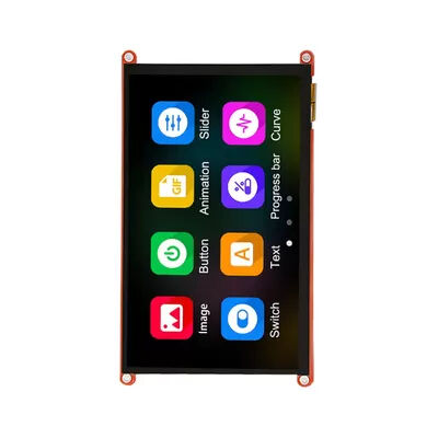 Quality 3.5inch Screen HMI Display Module with 16MB Flash Memory for Industrial Equipment Interfaces factory
